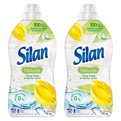 Płyn do płukania SILAN Ylang Ylang & Vetiver Scent 2 x 1012 ml