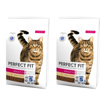 Karma dla kota PERFECT FIT Adult 1+ Kurczak 2 x 7 kg