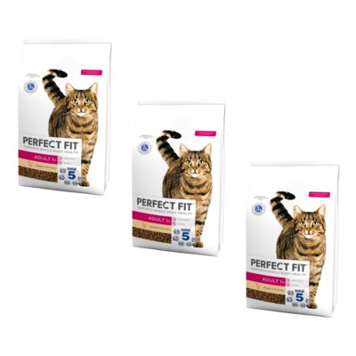 Karma dla kota PERFECT FIT Adult 1+ Kurczak 3 x 7 kg