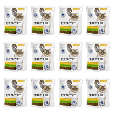 Karma dla kota PERFECT FIT Sensitive Indyk 12 x 750 g