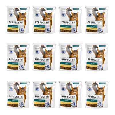 Karma dla kota PERFECT FIT Sterile Kurczak 12 x 750 g