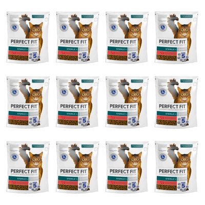 Karma dla kota PERFECT FIT Sterile Wołowina 12 x 750 g