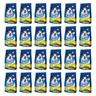 Karma dla psa CHAPPI Drób z warzywami 24 x 500 g