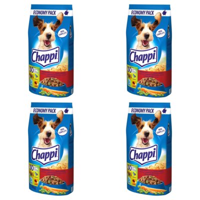 Karma dla psa CHAPPI Wołowina i drób 4 x 9 kg
