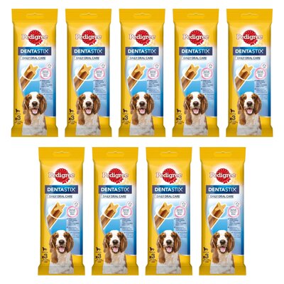 Przysmak dla psa PEDIGREE Dentastix Daily Oral Care Medium 9 x 77 g