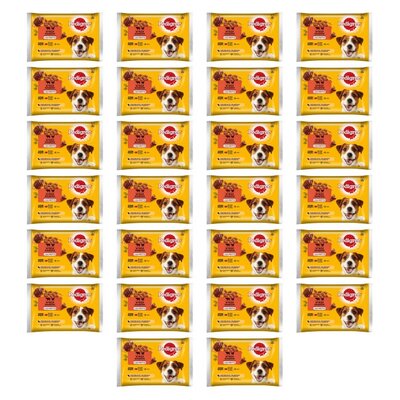 Karma dla psa PEDIGREE Vital Protection Wołowina z drobiem (104 x 100 g)