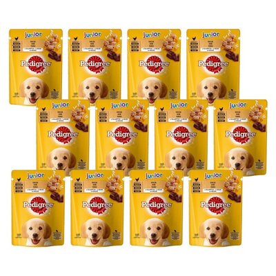 Karma dla psa PEDIGREE Junior Kurczak 12 x 100 g