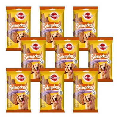 Przysmak dla psa PEDIGREE Schmackos Multi Mix 9 x 86 g
