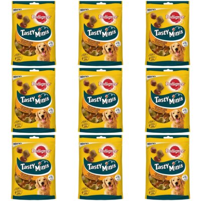 Przysmak dla psa PEDIGREE Tasty Minis Kurczak i kaczka 9 x 130 g