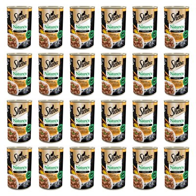 Karma dla kota SHEBA Nature's Collection Indyk z sercami drobiowymi 24 x 400 g