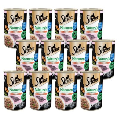 Karma dla kota SHEBA Nature's Collection Łosoś 12 x 400 g