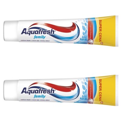Pasta do zębów AQUAFRESH Family 2 x 100 ml