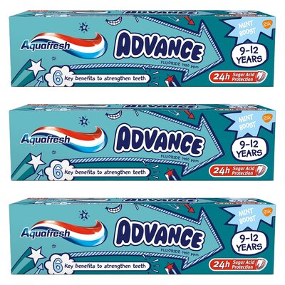Pasta do zębów AQUAFRESH Advance 75 ml 3 szt.