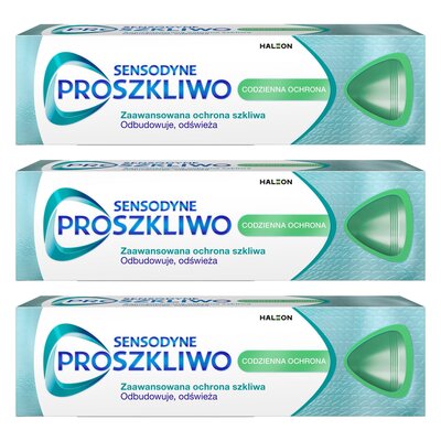 Pasta do zębów SENSODYNE ProSzkliwo Codzienna Ochrona 75 ml 3 szt.
