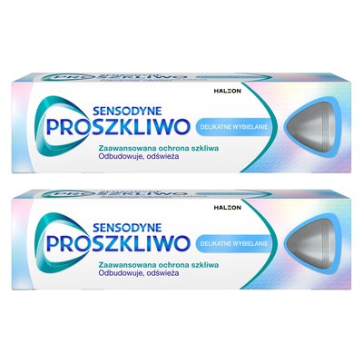 Pasta do zębów SENSODYNE ProSzkliwo Delikatne Wybielanie 75 ml 2 szt.