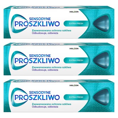 Pasta do zębów SENSODYNE ProSzkliwo Extra Fresh 75 ml 3 szt.