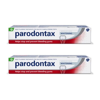 Pasta do zębów PARODONTAX Whitening 2 x 75 ml