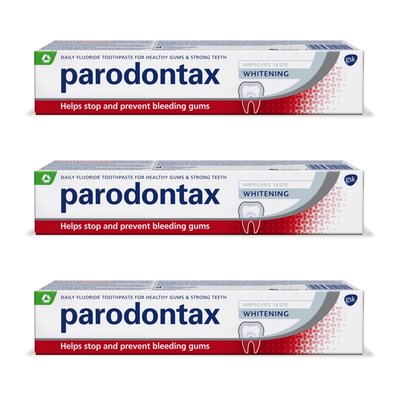 Pasta do zębów PARODONTAX Whitening 3 x 75 ml