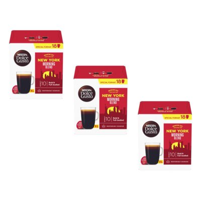 Kapsułki NESCAFE New York Morning Blend do ekspresu Nescafe Dolce Gusto (54 szt.)