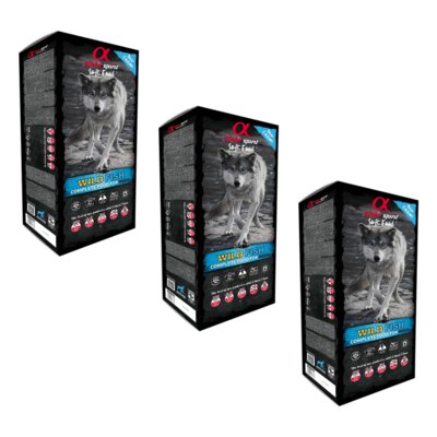 Karma dla psa półwilgotna ALPHA SPIRIT Wild Fish Ryba (135 x 200 g)