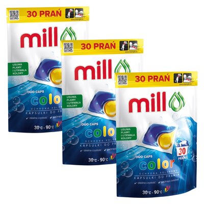 Kapsułki do prania MILL Professional Color 90 szt.