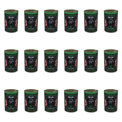 Karma dla psa FITMIN For Life Jagnięcina 18 x 400 g