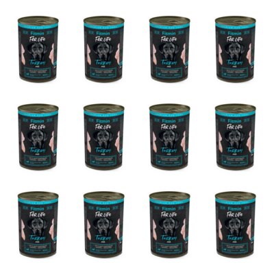 Karma dla psa FITMIN For Life Indyk 12 x 400 g