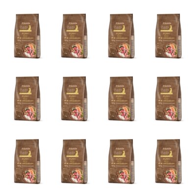 Karma dla psa FITMIN Purity Puppy Jagnięcina z łososiem 12 x 2 kg