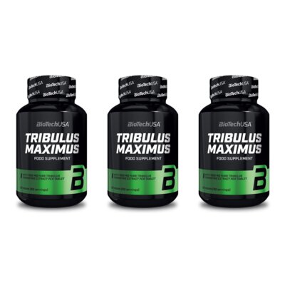 Booster testosteronu BIOTECH Tribulus Maximus (3 x 90 kapsułek)