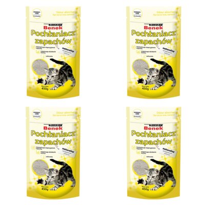 Pochłaniacz zapachu SUPER BENEK Naturalny 4 x 0.45 kg