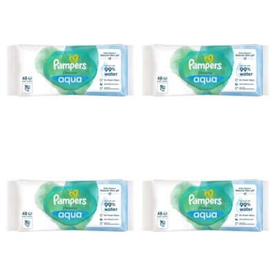 Chusteczki nawilżane PAMPERS Harmonie Aqua (192 szt.)