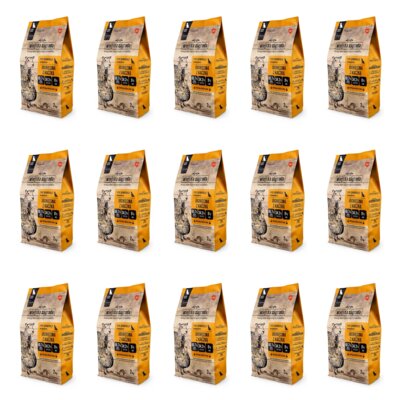 Karma dla psa WIEJSKA ZAGRODA Jagnięcina z kaczką M 15 x 2 kg