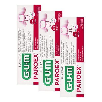 Pasta do zębów SUNSTAR GUM Paroex GUM000129 75 ml 3 szt.