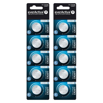 Bateria CR2477 EVERACTIVE (10 szt.)