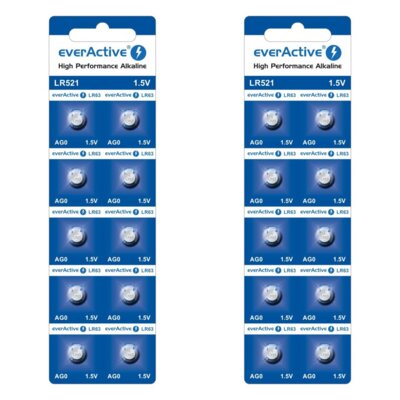 Baterie LR63 EVERACTIVE EVAG0 Mini (20 szt.)
