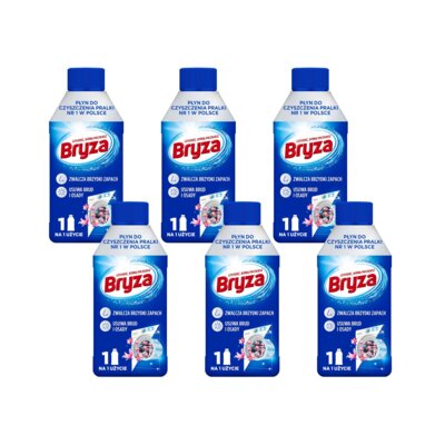 Płyn do czyszczenia pralki BRYZA Orginal 6 x 250 ml