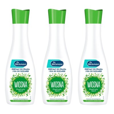 Perfumy do prania i kul do suszarek DR BECKMANN Wiosna 3 x 250 ml