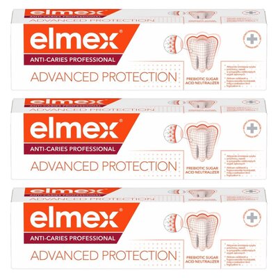 Pasta do zębów ELMEX Anti-Caries Professional 3 x 75 ml