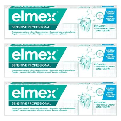 Pasta do zębów ELMEX Sensitive Professional 3 x 75 ml