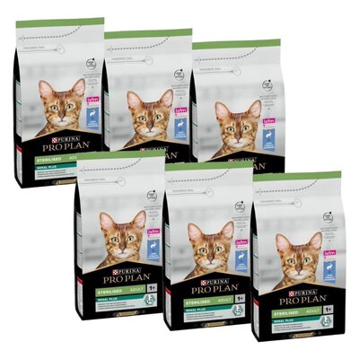 Karma dla kota PURINA Pro Plan Sterilised Renal Plus Królik 6 x 1.5 kg