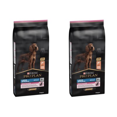 Karma dla psa PURINA Pro Plan Large Athletic Adult Sensitive Skin Łosoś 2 x 14 kg