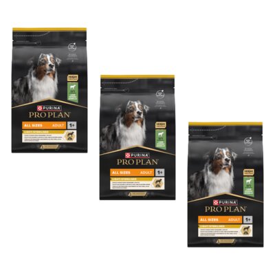 Karma dla psa PURINA Pro Plan All Size Adult Light Sterilised z Jagnięciną 3 x 14 kg