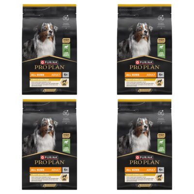 Karma dla psa PURINA Pro Plan All Size Adult Light Sterilised z Jagnięciną 4 x 14 kg