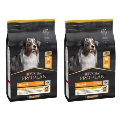 Karma dlapsa PURINA Pro Plan All Size Adult Light Sterilised Kurczak 2 x 14 kg