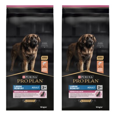 Karma dla psa PURINA Pro Plan Large Robust Łosoś 2 x 14 kg