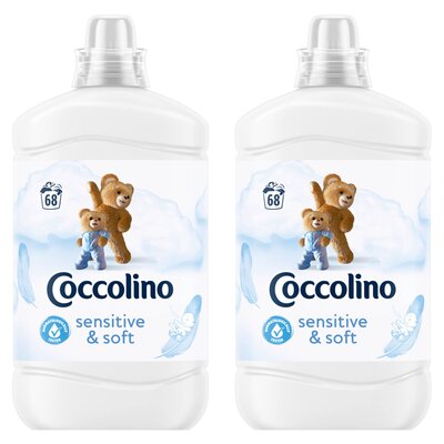 Płyn do płukania COCCOLINO Sensitive Soft 2 x 1700 ml