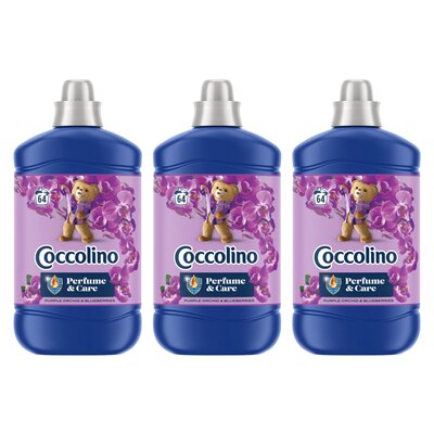 Płyn do płukania COCCOLINO Purple Orchid & Blueberries 3 x 1600 ml
