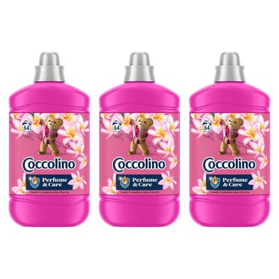 Płyn do płukania COCCOLINO Tiare Flower & Red Fruits 3 x 1600 ml
