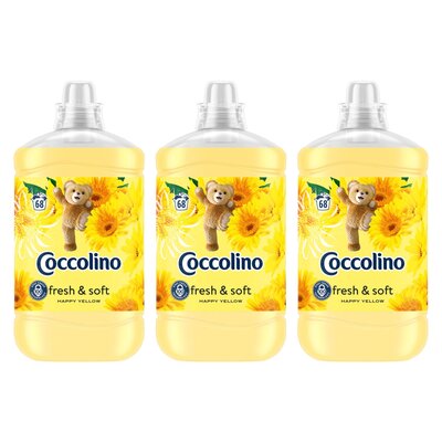 Płyn do płukania COCCOLINO Happy Yellow 3 x 1700 ml