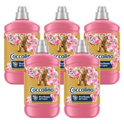 Płyn do płukania COCCOLINO Honeysuckle & Sandalwood 5 x 1600 ml